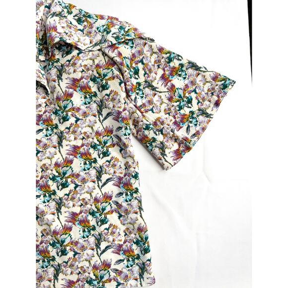 Boho Floral Off--the- Shoulder Blouse – Size 4 (US) - Picture 6 of 9